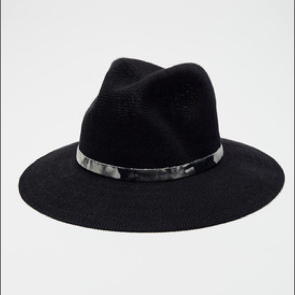 Urban Outfitters Faye Panama hat, black. - Picture 5 of 5